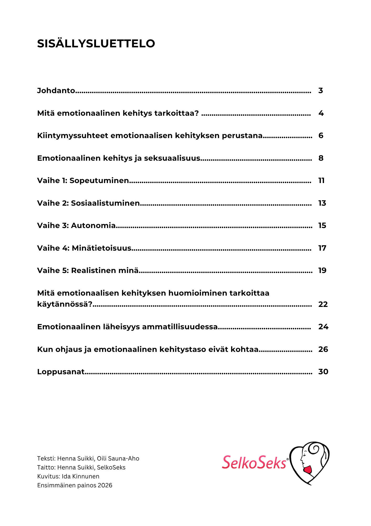 Emotionaalinen kehitys ja seksuaalisuus -opas PDF - Image 2