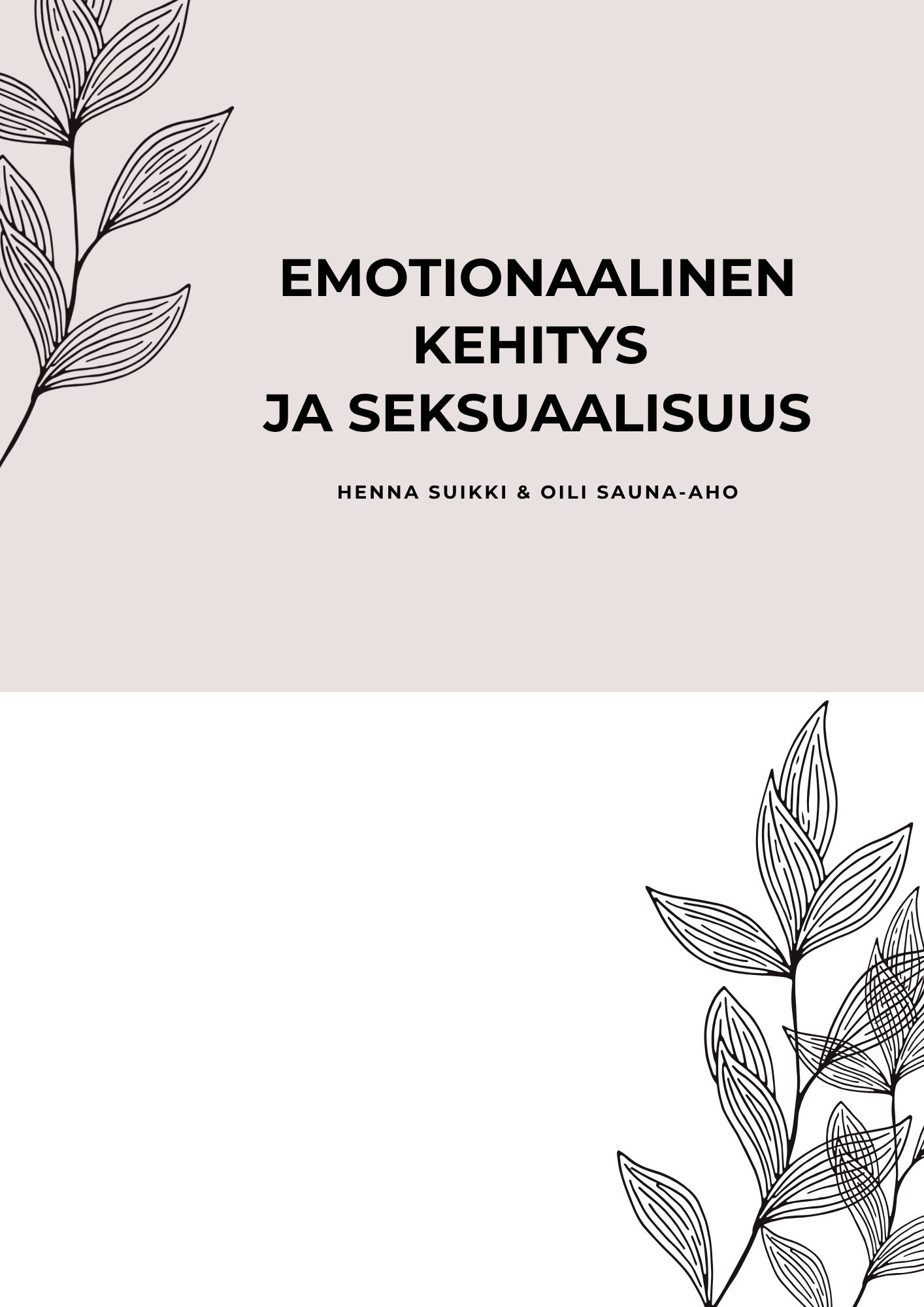 emotionaalinen kehitys